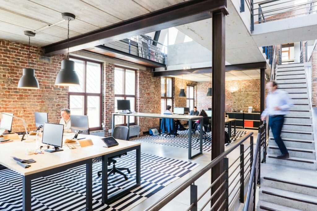 Interior of an LLM SEO Agency office